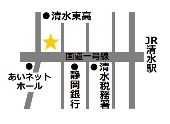 オーダーインソール専門店フィットラボまでの地図